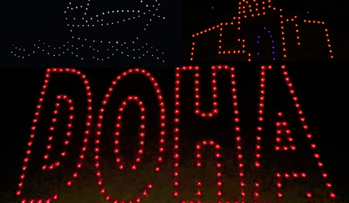 Drones light show